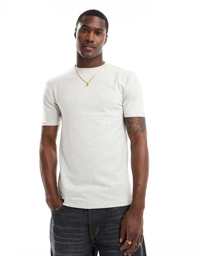 T-shirt moulant - chiné - River Island - Modalova