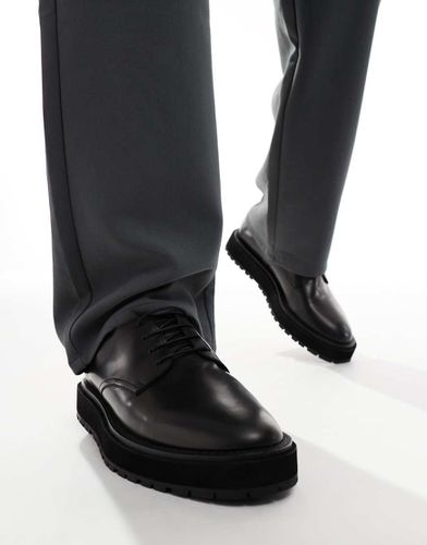 Ace - Derbies en cuir lisse - Walk London - Modalova