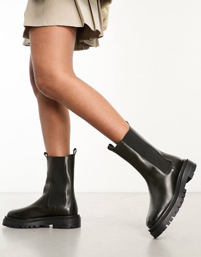 Dana - Bottines Chelsea en cuir - Olive - Walk London - Modalova