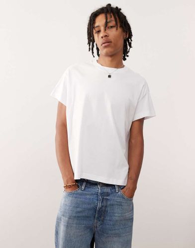 T-shirt coupe carre  mancherons - Weekday - Modalova