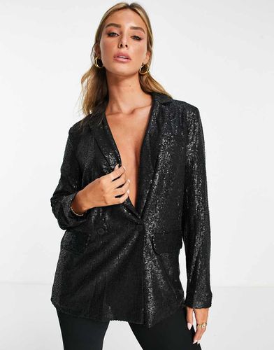 Blazer croisé à sequins - Whistles - Modalova