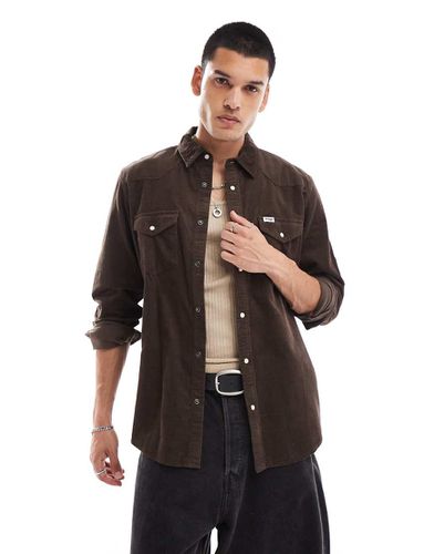 Chemise style western en velours côtelé avec poches - Wrangler - Modalova