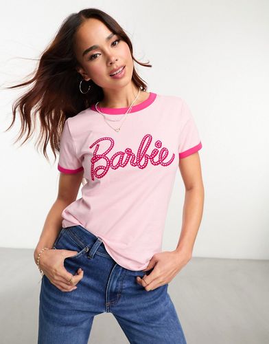 T-shirt à imprimé Barbie avec imprimé au dos - Wrangler - Modalova