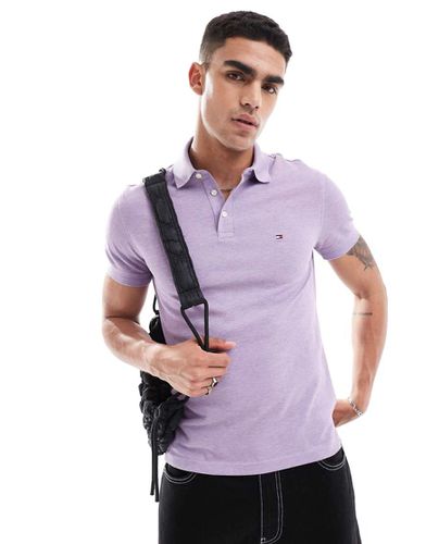 Polo ajusté - Lilas - Tommy Hilfiger - Modalova