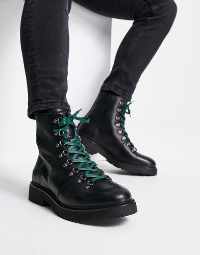Lace-up Boots Noir Taille: 44 1/2 EU Homme Miinto Homme Chaussures Bottes Bottines 