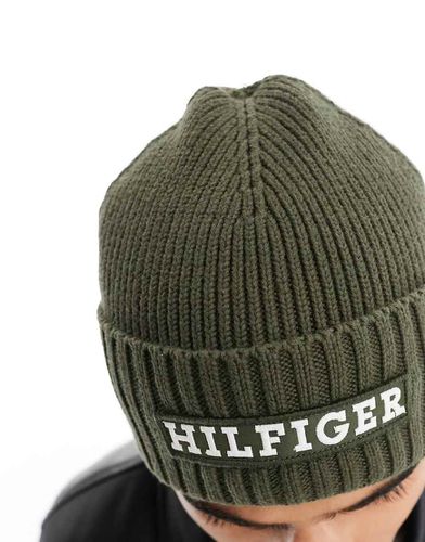 Bonnet à logo - militaire - Tommy Hilfiger - Modalova