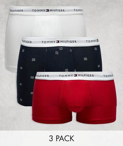 Lot de 3 boxers à ceinture à logo - Tommy Hilfiger - Modalova