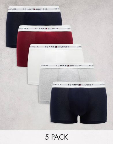 Lot de 5 boxers - Tommy Hilfiger - Modalova