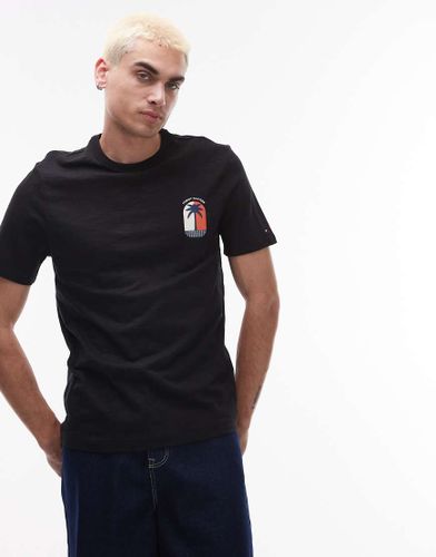 T-shirt  logo palmier - Tommy Hilfiger - Modalova