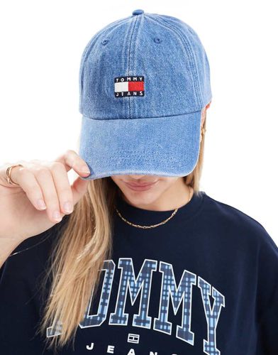 Casquette rétro en denim - clair - Tommy Jeans - Modalova