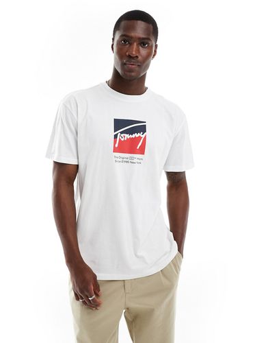 DNA - T-shirt avec logo encadré - Tommy Jeans - Modalova