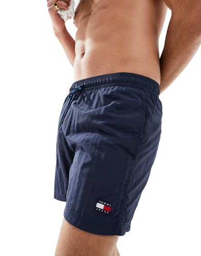 Tommy Jeans - Heritage - Short de bain froissé en nylon - Tommy Hilfiger - Modalova