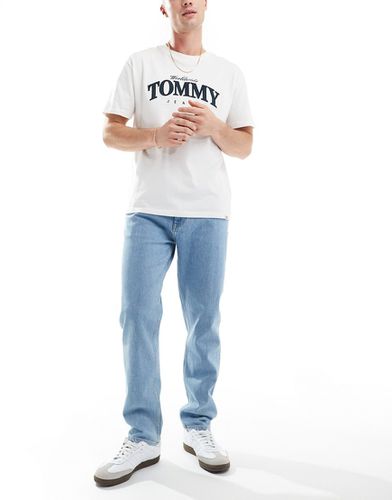 Jean dad fuselé coupe standard - Délavage moyen - Tommy Jeans - Modalova