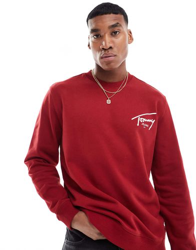 Sweat avec motif logo emblématique au dos - Tommy Jeans - Modalova