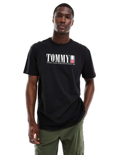 T-shirt à grand logo - Tommy Jeans - Modalova