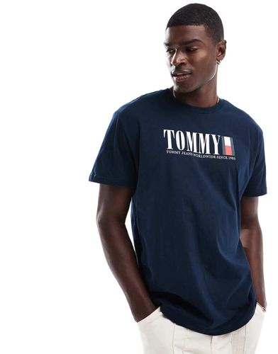 Tommy Jeans - T-shirt - Bleu - Tommy Jeans - Modalova