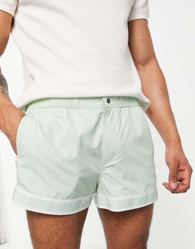 Micro - Short de bain - Menthe - Topman - Modalova