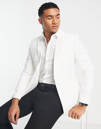 Blazer ajusté en velours - Topman - Modalova