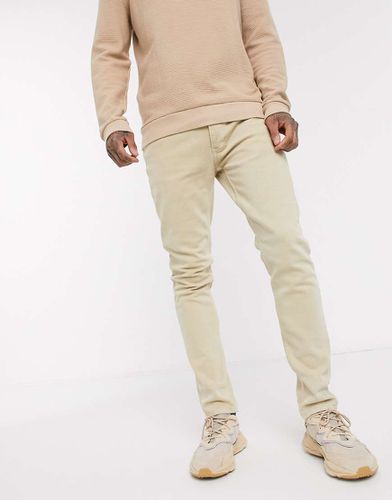 Jean skinny en coton - Taupe - Topman - Modalova