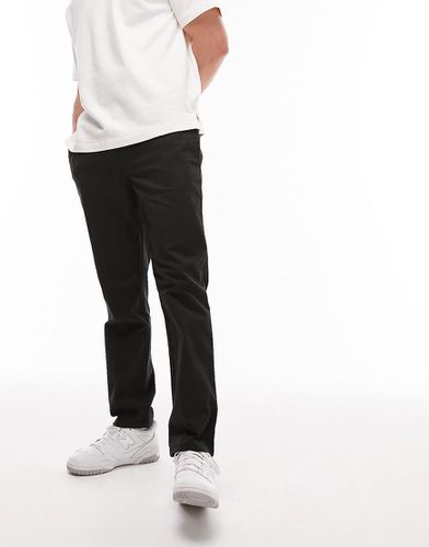 Pantalon chino ajusté à taille élastique - Topman - Modalova