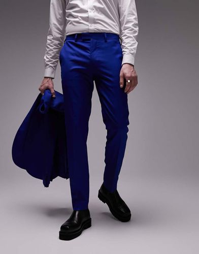 Pantalon de marié coupe ajustée - Topman - Modalova