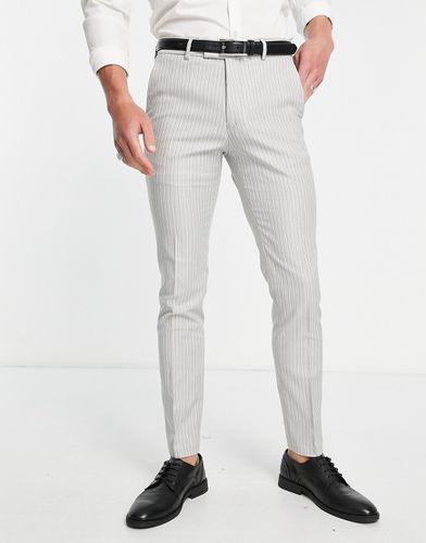 Pantalon de costume à rayures - Topman - Modalova