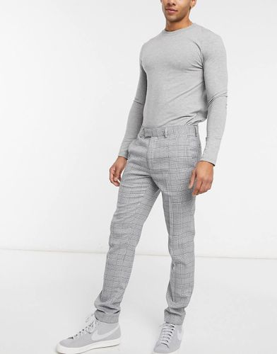 Pantalon de costume skinny à carreaux - Topman - Modalova