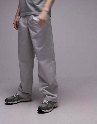Pantalon plissé ample - Topman - Modalova