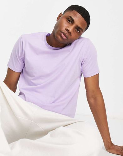 T-shirt coupe classique - Lilas - LILAC - Topman - Modalova