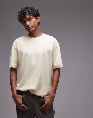 T-shirt oversize - beurre - Topman - Modalova