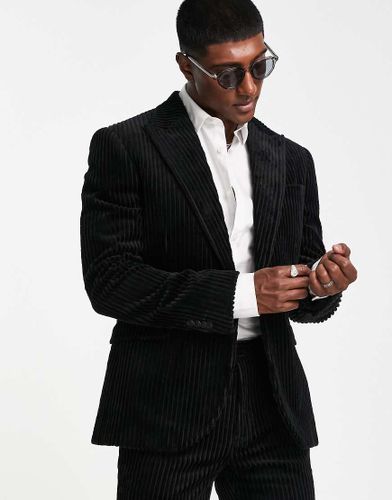 Veste de costume à bouton unique en velours côtelé - Topman - Modalova