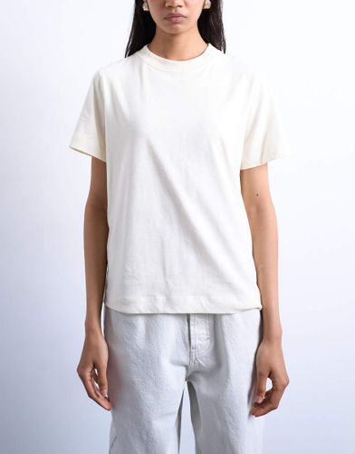 T-shirt coupe carre - cru - Topshop - Modalova