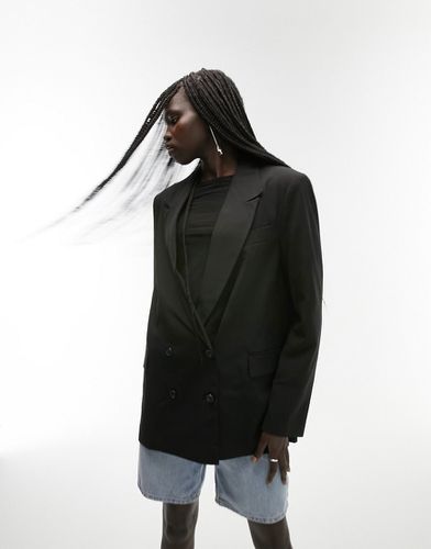 Tailored - Blazer oversize à double boutonnage - Topshop - Modalova