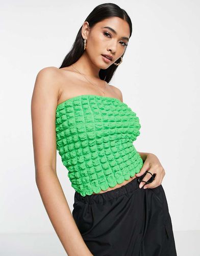 Top bandeau texturé - Topshop - Modalova