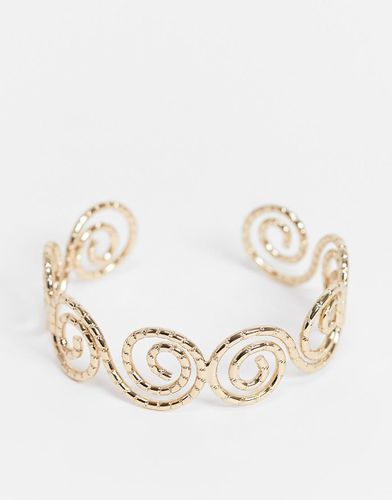 Bracelet style manchette en spirales - Topshop - Modalova