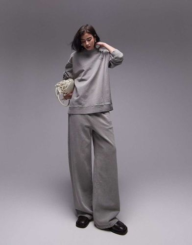 Community - Pantalon de jogging droit d'ensemble  imprim graphique - Topshop - Modalova