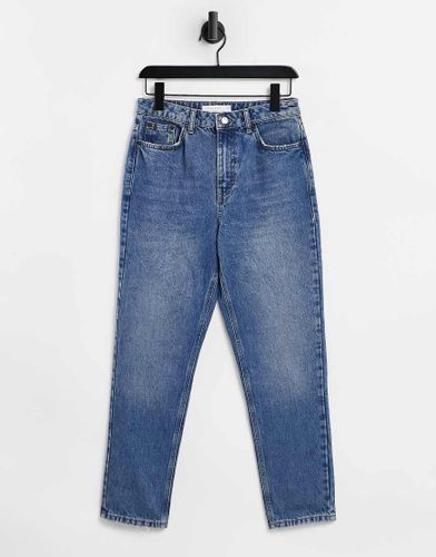 Jean mom - délavé moyen - Topshop - Modalova