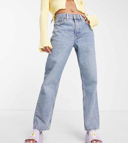 Jean dad - Délavé - Topshop Petite - Modalova