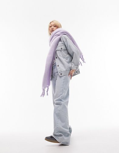 Sky - Écharpe douce au toucher - Lilas - Topshop - Modalova