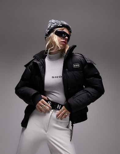 Sno - Doudoune de ski à capuche - Topshop - Modalova