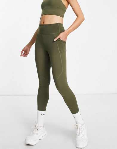 Skinluxe - Legging à taille haute avec poche - Kaki - Tala - Modalova