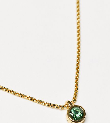 Exclusivité - Sininaa - Collier à pendentif de cristaux verts - Ted Baker - Modalova