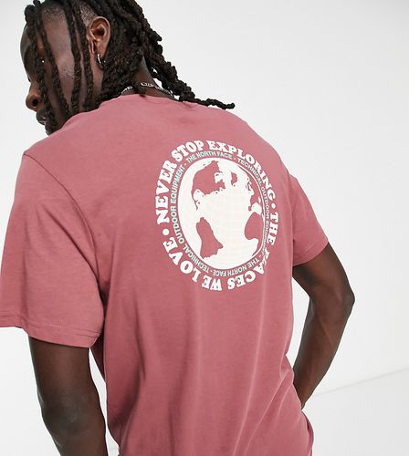 Globe Sketch - T-shirt imprimé au dos - - Exclusivité ASOS - The North Face - Modalova