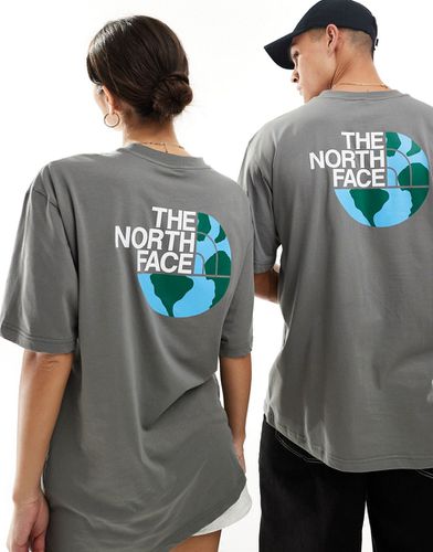 Dome - T-shirt oversize à imprimé au dos - foncé - The North Face - Modalova