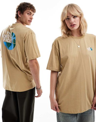 Dome - T-shirt oversize imprimé au dos - Beige - The North Face - Modalova