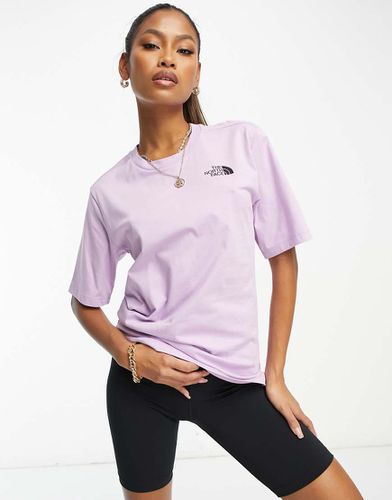 Simple Dome - T-shirt décontracté - Lilas - The North Face - Modalova