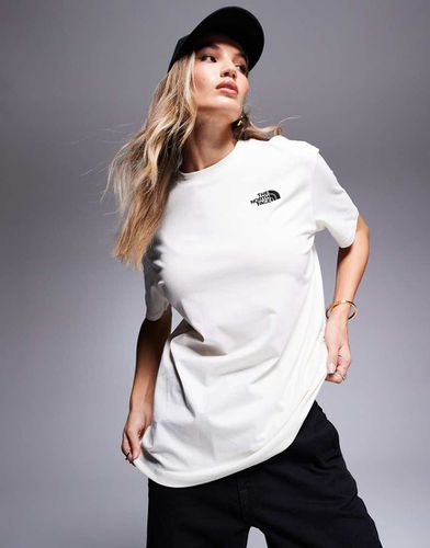 Simple Dome - T-shirt oversize à logo - cassé - The North Face - Modalova