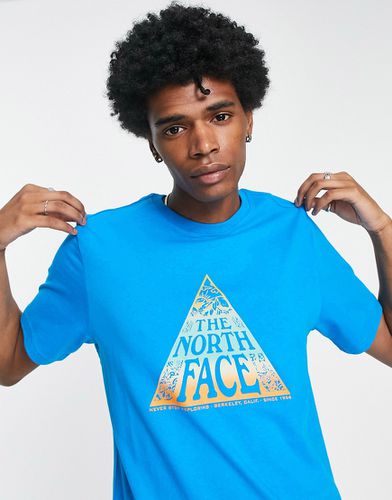Regrind - T-shirt imprimé sur la poitrine - vif - The North Face - Modalova