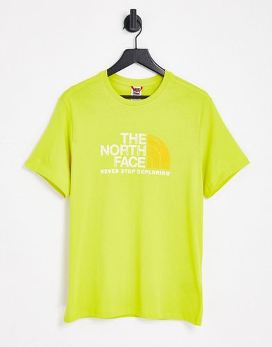 Rust - T-shirt - Vert - The North Face - Modalova