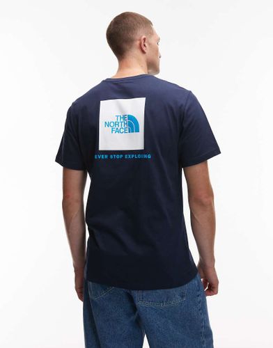 T-shirt unisexe avec logo NSE carr imprim au dos - marine - The North Face - Modalova